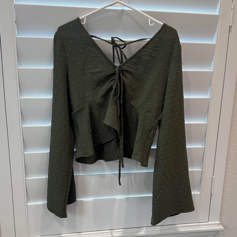 Altard State Olive Green Women's Top